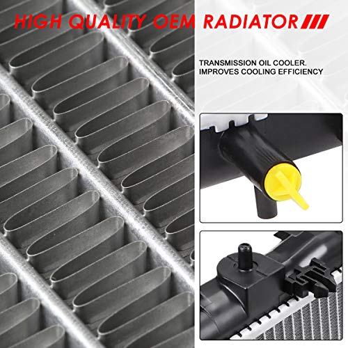 Image of Auto Dynasty 13270 Radiator for 2012-2018 Toyota Avalon Camry 3.5L V6