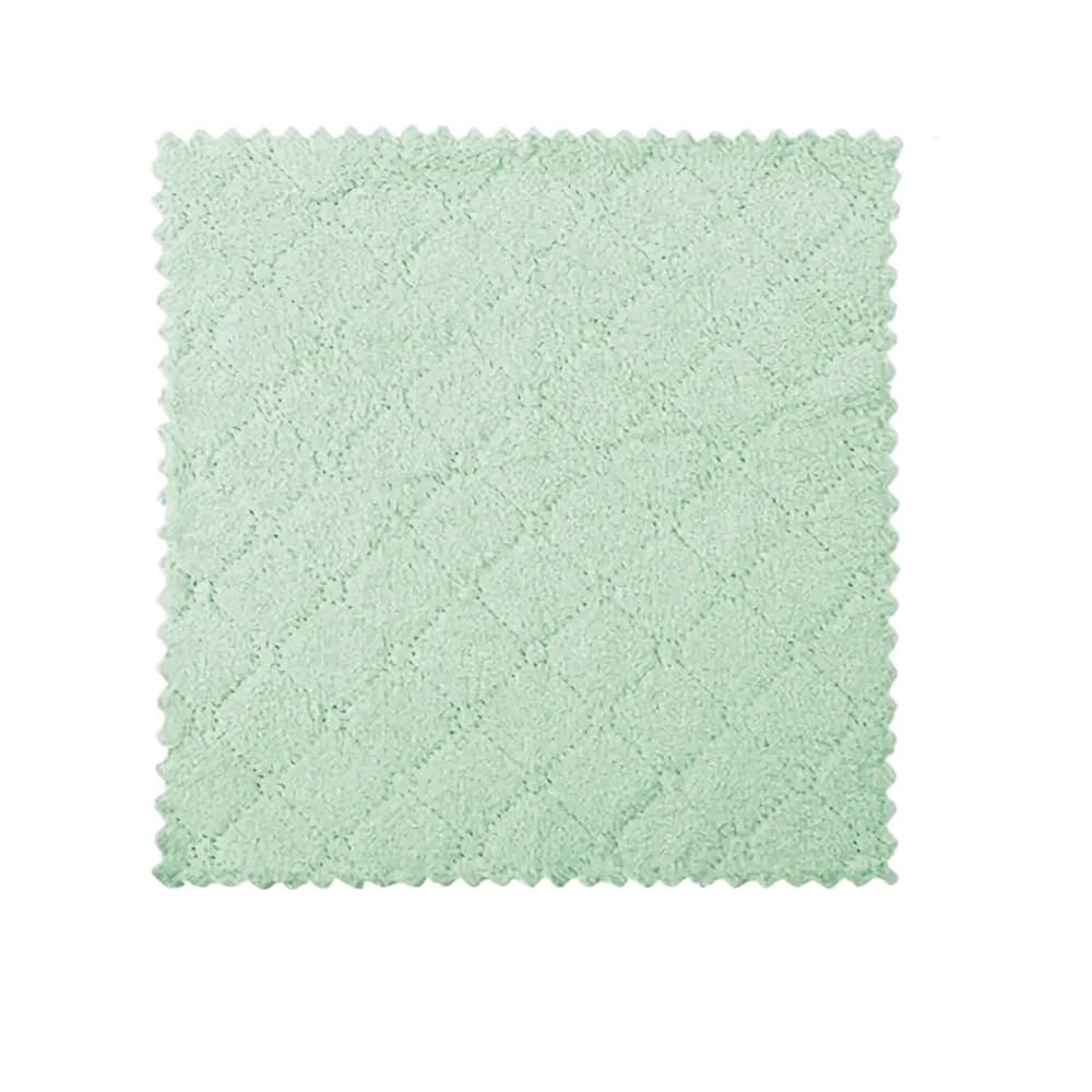 Jobaojiang Dual-Sided Dish Cloths - Reusable Cleaning Rags For Kitchen, Dishes, Countertops, Absorbent