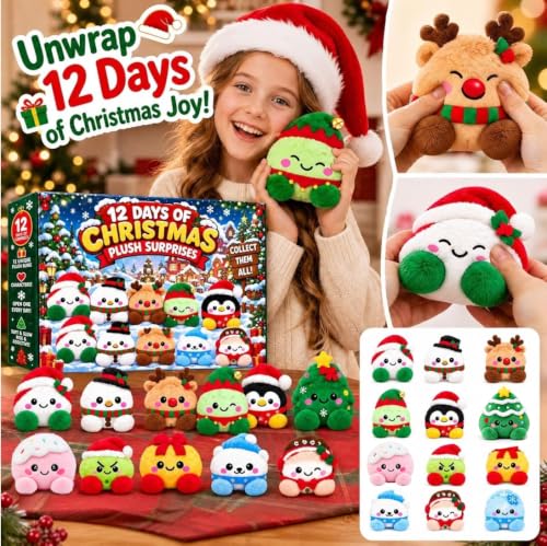 12 Days of Christmas Advent Calendar 2026 Mystery Dumpling Plush Gift Set - image 2