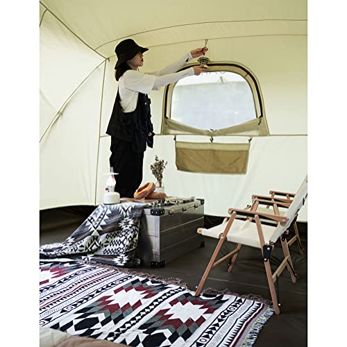 Carpa Familiar para Camping Doble Capa 3-4 Personas miniatura 6