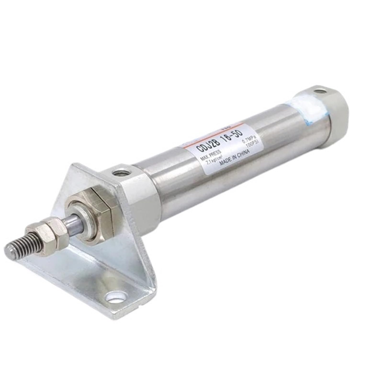 1pc CDJ2B Type Pneumatic Cylinder Double Acting Single Rod 10/12/16mm Bore 10~150mm Stroke Air Cylinder CDJ2B10 CDJ2B16(Stroke 20mm,CDJ2B Bore 16mm)