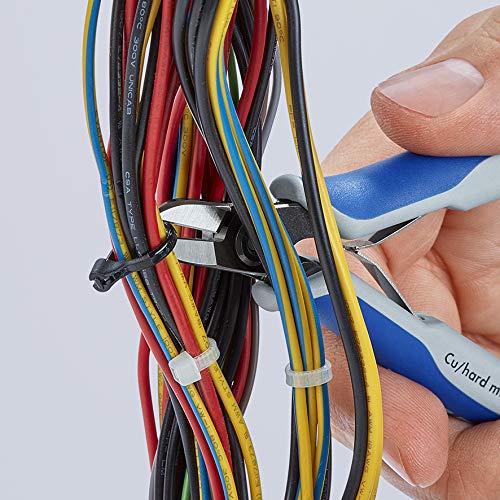 Alicate Knipex 79 02 125 S1 soluciona cortes difíciles en espacios reducidos 7