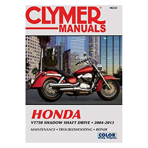 Clymer Manual for Honda VT750 Shadow Shaft Drive - 2004-2013
