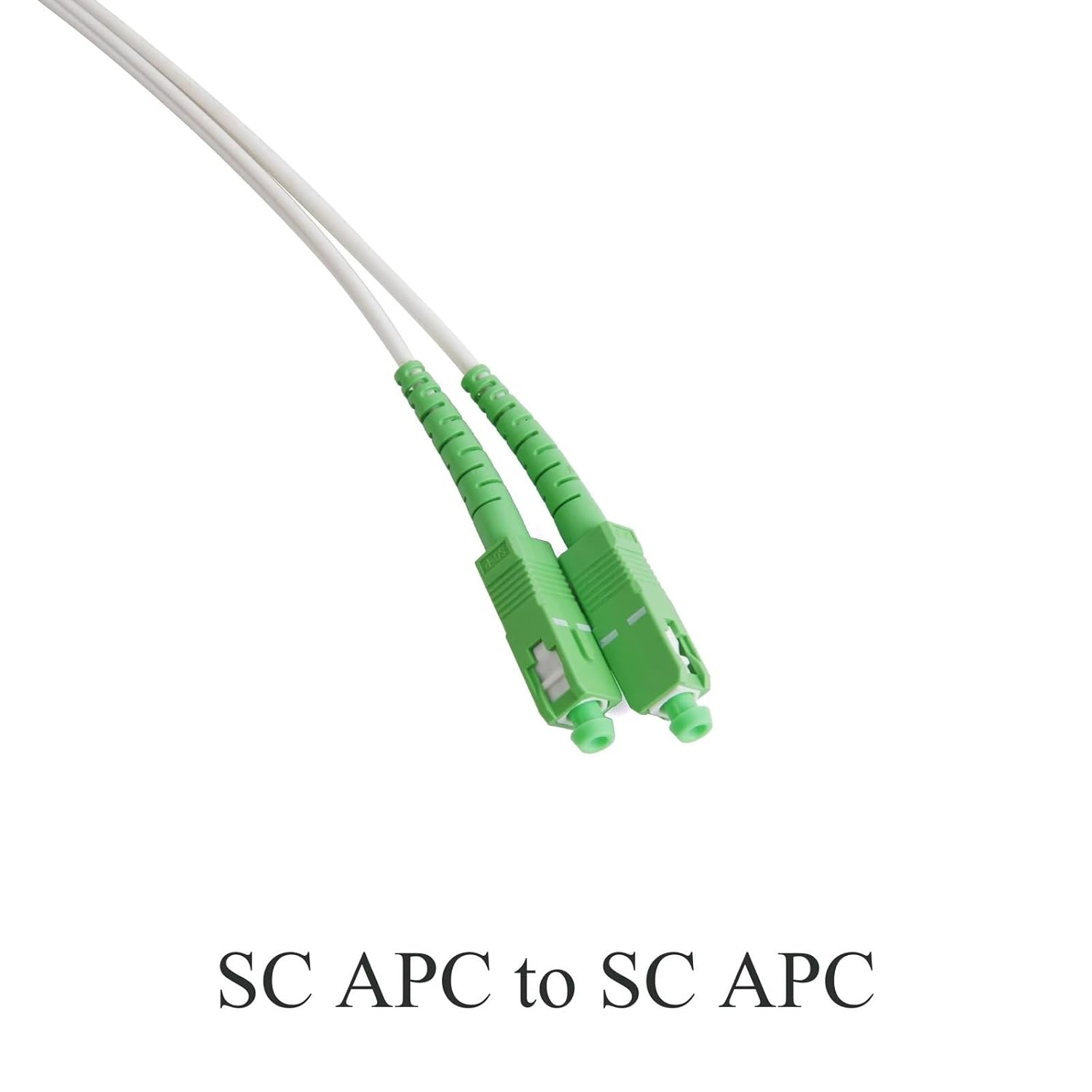 SC to Fiber Optic Wire Single-Mode Single-core Indoor Extension Optical Cable Simplex Patch Cord 40M/50M/60M/70M/80M/90M(40M)