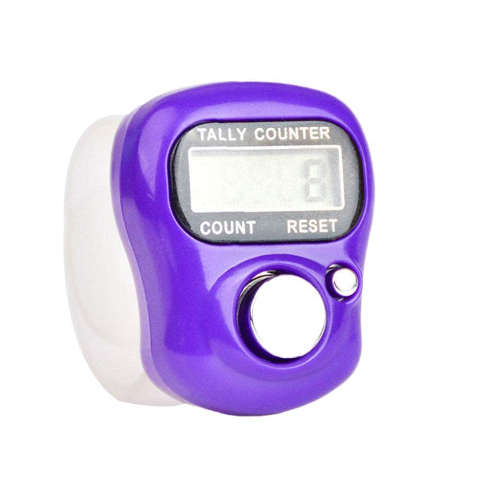 1 Pc Finger Calculator Small Light Easy To Carry High-precision Display Counters Hand Finger Sensor Shell Number Ma Plastic O4Q5
