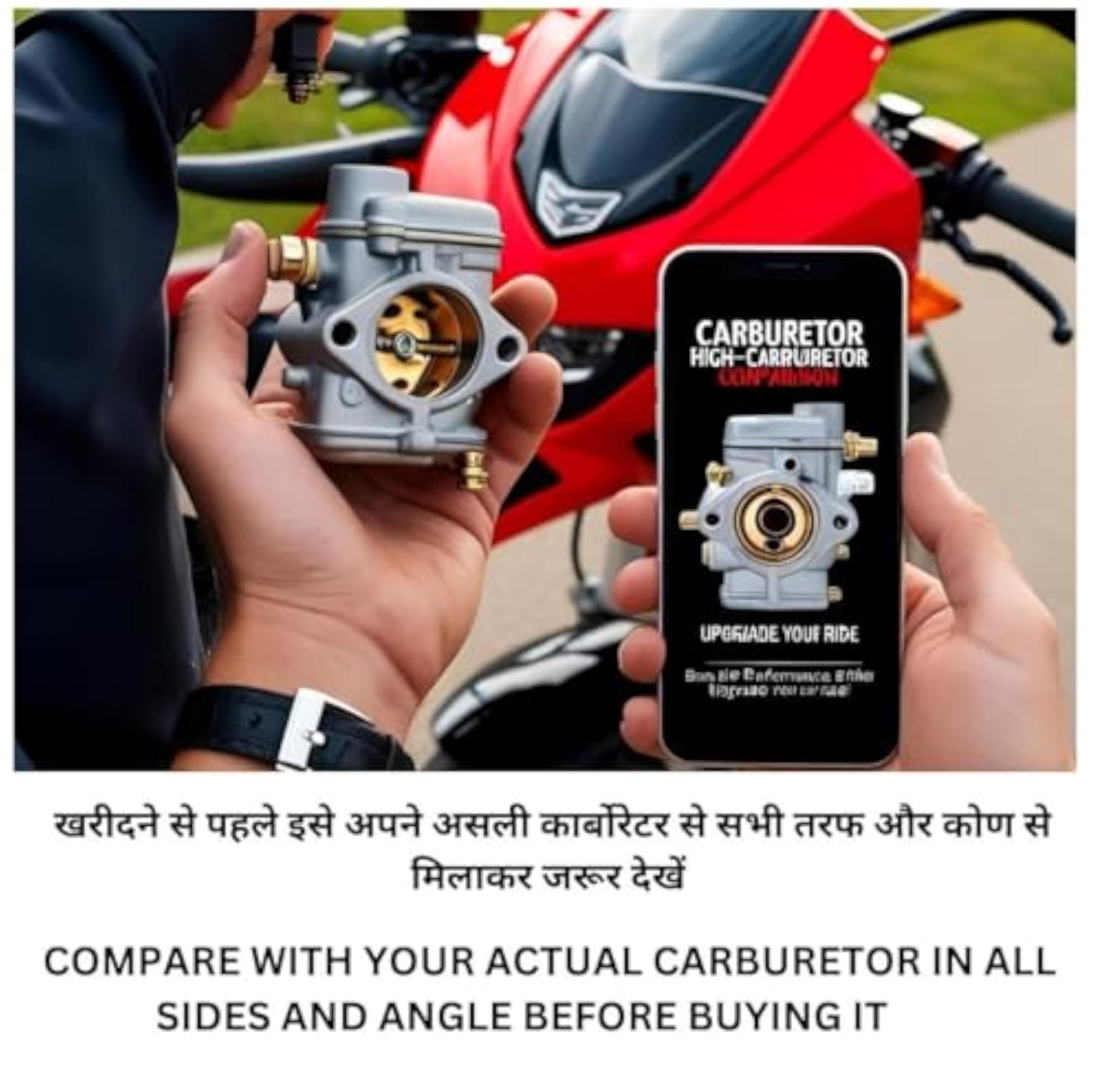 Carburetor Assembly for Hero Honda CD 100