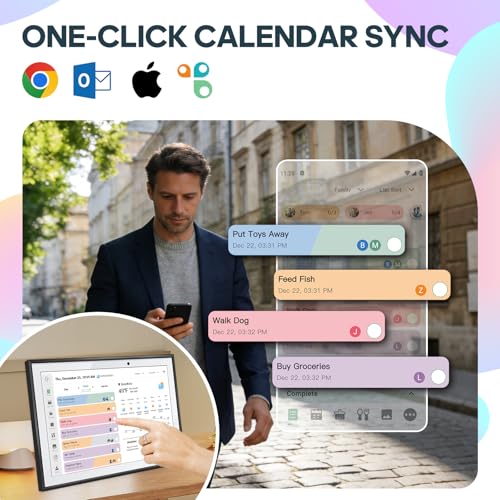 50% Off Digital Calendar 10.1 Inch Smart Family Planner with WiFi App