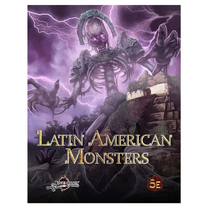 Latin American Monsters (5E) (LGP508LA015E) (English and Spanish Edition)