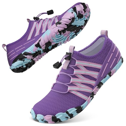 Image of ATHMILE Water Shoes for Men Women Quick Dry Aqua Shoes with Toe Protection