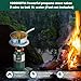 KOMAN Camping Stove Propane, Single Burner Propane Stove,Portable Stove,Propane Burner Camping with Button Starter,10000BTU Backpacking Stove for Outdoor Cooking, Hiking(Fuel not included)
