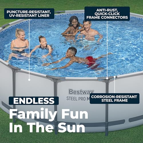 Bestway Steel Pro MAX 15 x 48 Above Ground Pool Review Easy Setup Guide - Image 4