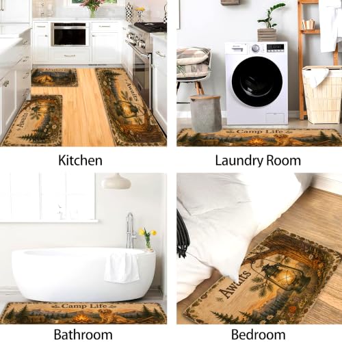 Tapis de cuisine rustiques haut de gamme style rétro pour un intérieur chaleureux - 5