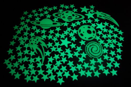 DirectGlow LLC 150+ Glow in the Dark Stars Super Glowing Galaxy Set DirectGlow LLC 150+ Glow in the Dark Stars Super Glowing Galaxy Set
