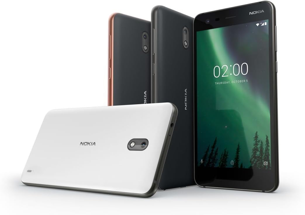 Nokia 2 (Pewter/Black, 1GB RAM, 8GB Storage)