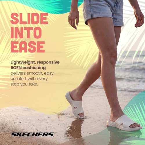 Image of Skechers Women's On-The-Go 600 Adore | Casual, Stretch Fit, Air-Cooled Goga Mat, 5GEN Cushioning, Machine Washable