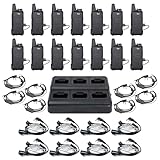 14 Pack TIDRADIO Walkie Talkies for Adults Long Range Two Way Radio,TD-M8s Radios Walkie Talkies Rechargeable 2 Way Radio, for School Retail Church Restaurant