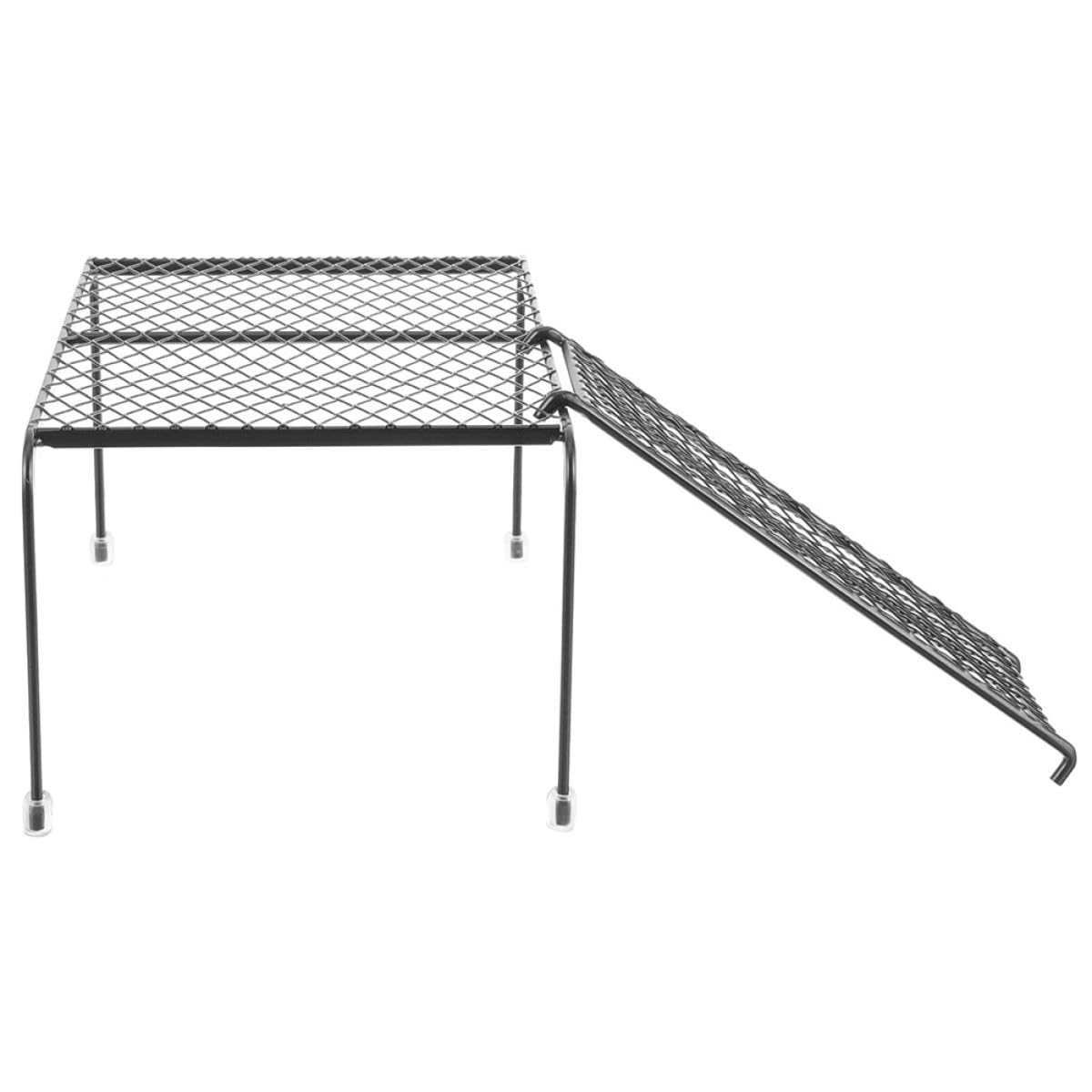 Structure en fer avec support pour mangeoire à poules et table d'exercice haut de gamme