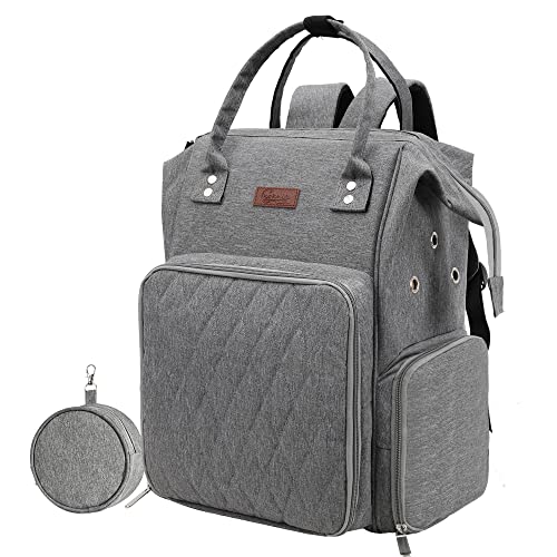 KOKNIT Mochila de Tricô e Crochê de Grande Capacidade, Bolsa Organizadora Portátil para Mulheres