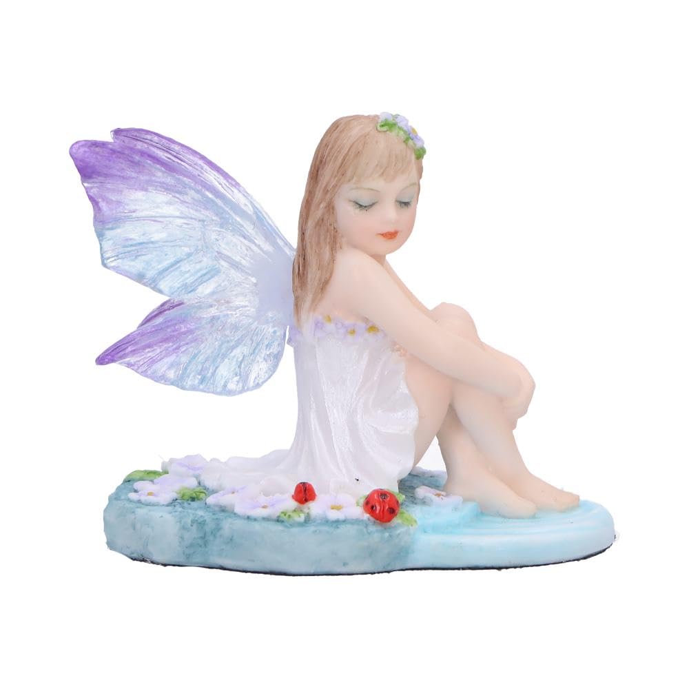 Nemesis Now Fairy Figurine, Hand-painted Decorative Statue, Decor for Garden Shelf and Home - Jenna the Water Fairy