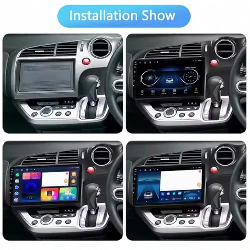 Car Play coche con Android Auto y pantalla interactiva para Honda Stream 2009 2