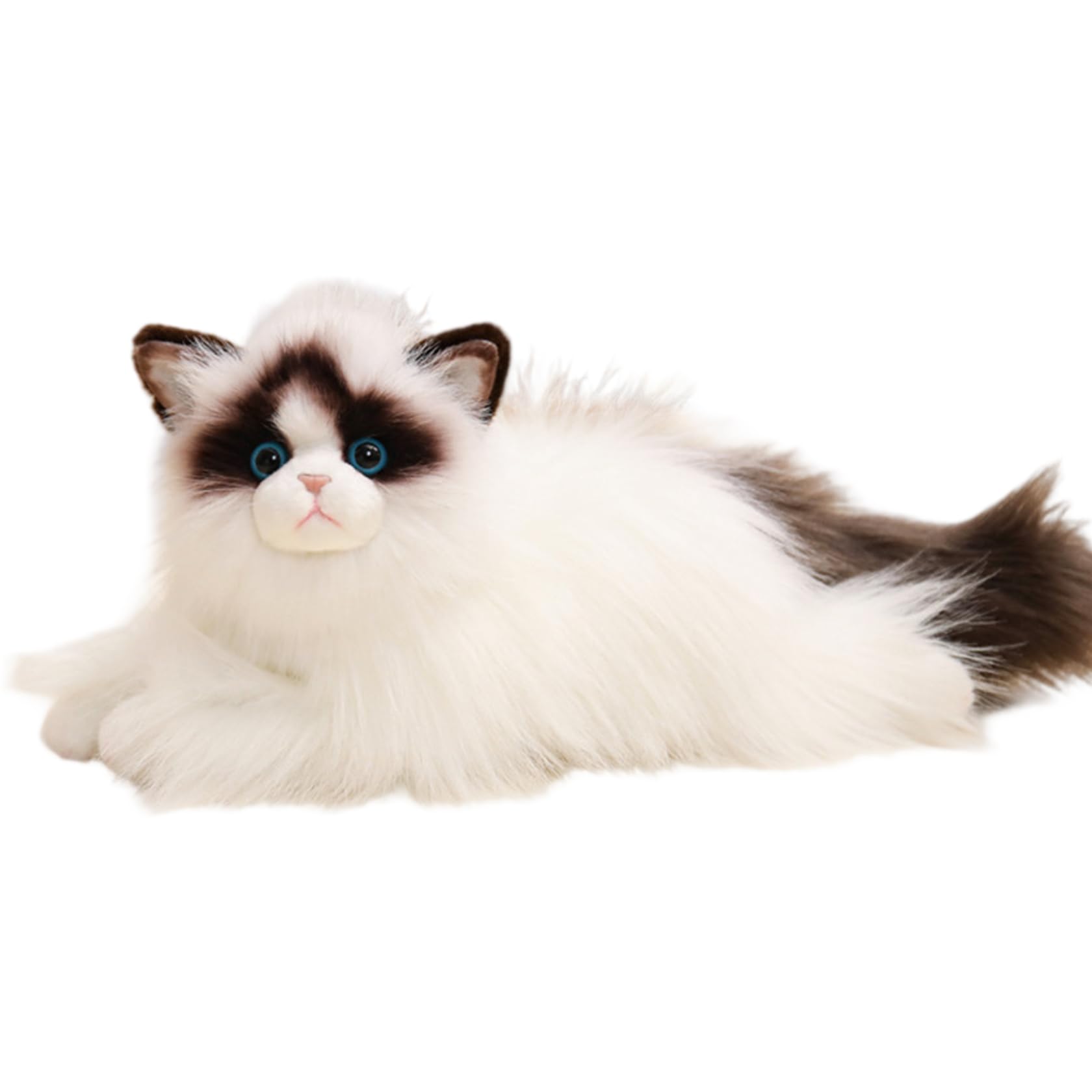 Animal de Peluche de Gato Realista, Peluche de Gato de Suave y Esponjoso de 19, 7 Pulgadas para niños, niñas y niños, Realista