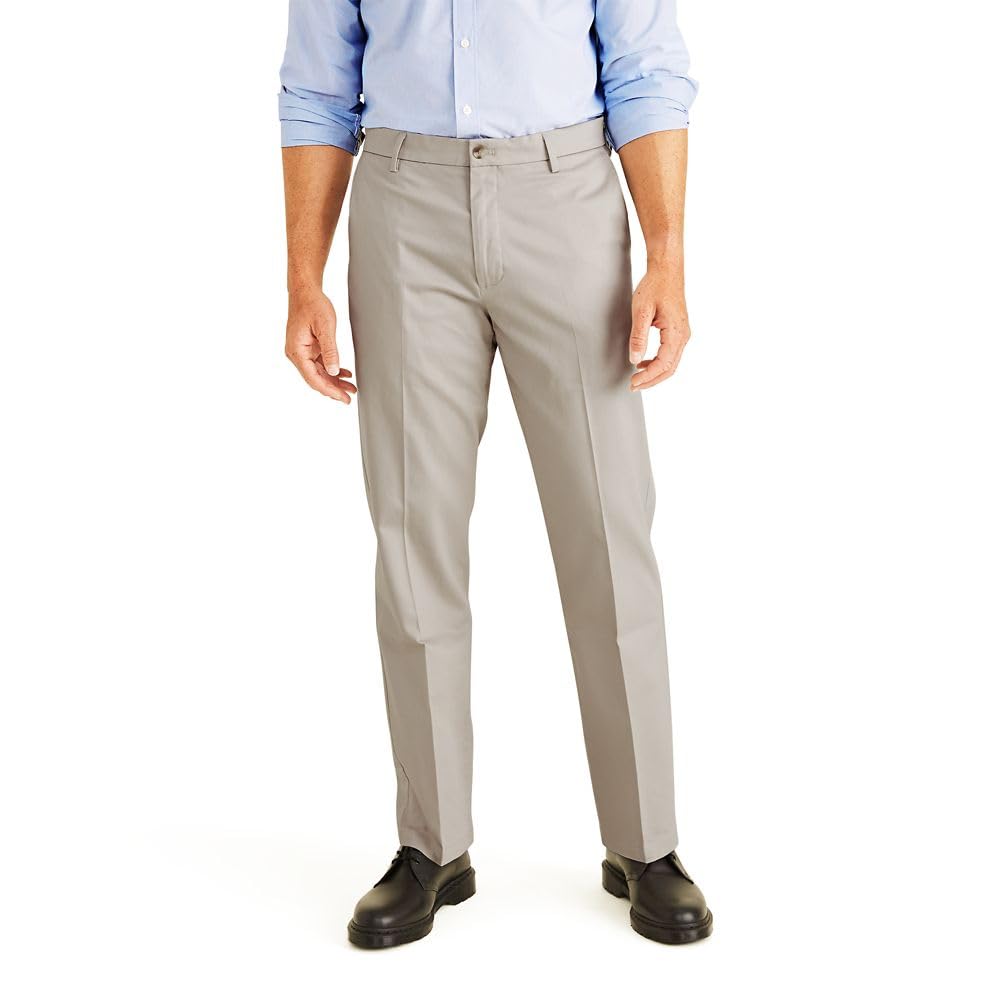Dockers Men's Classic Fit Signature Khaki Lux Cotton Stretch Pants — view 9