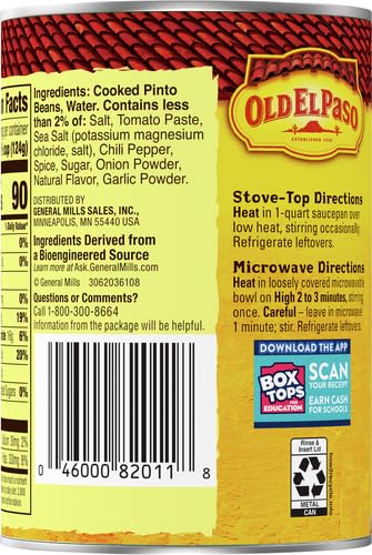 Image of Old El Paso Fat Free Refried Beans, 16 oz. (Pack of 2)