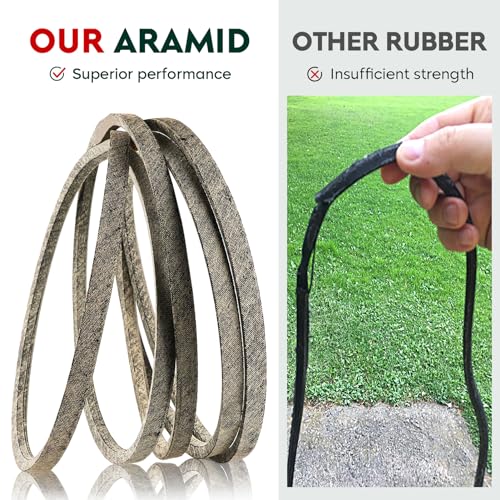 image for AEagle Aramid Cord Lawn Mower Drive Belt for Cub Cadet MTD TroyBilt 49