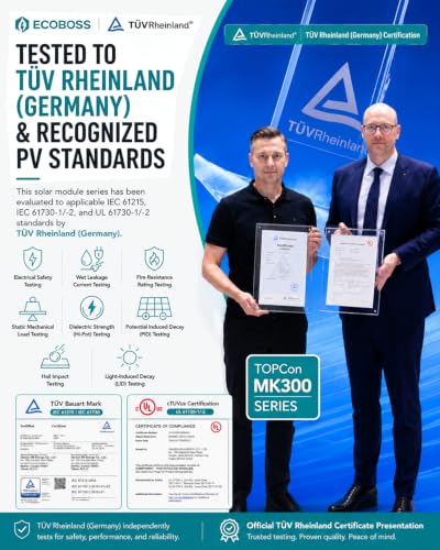 100W TÜV Certification Solar Panel, N-Type 16BB 25.8% Efficiency - Image 2