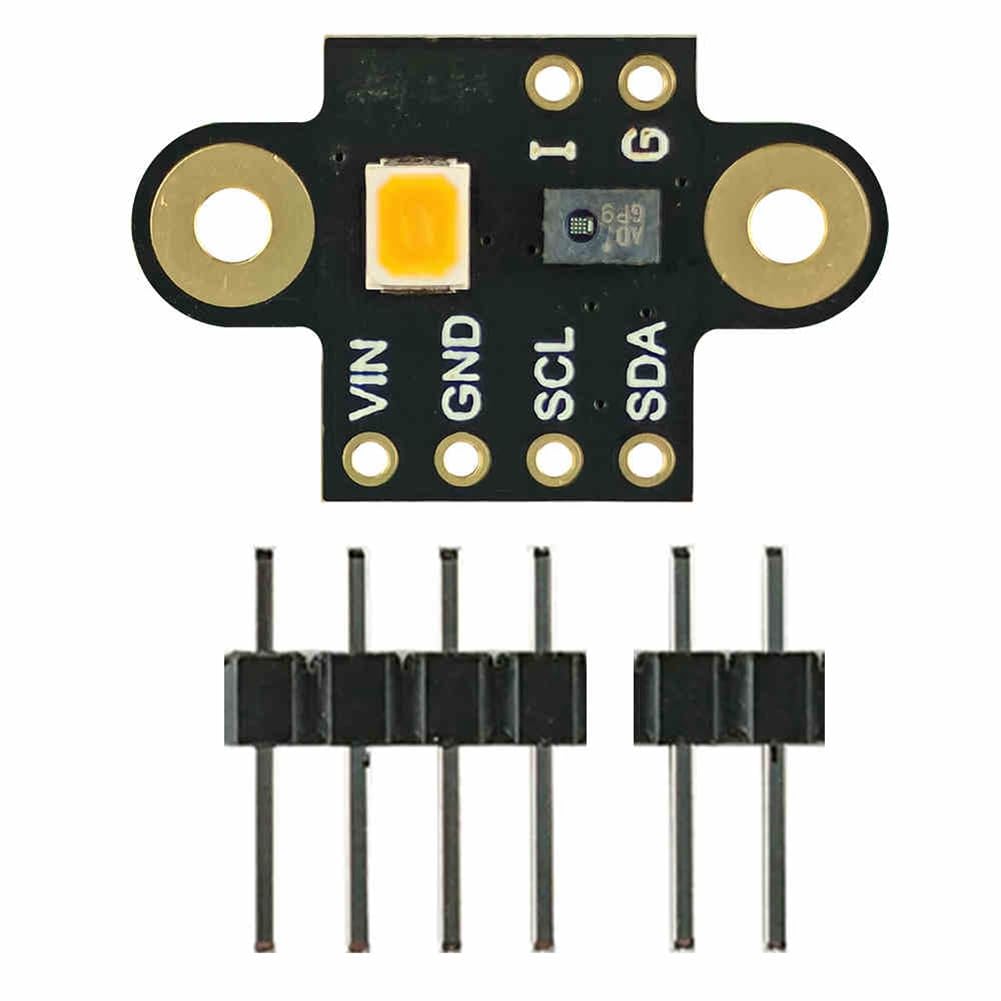 SweetSerenade Visible Infrared Color Spectrometer AS7341-V2 Sensor Module Color Temperature Illuminance Color Measurement Detection