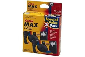 Kodak MAX 35mm Single Use Camera with Flash: Capture Memories Like Never Before