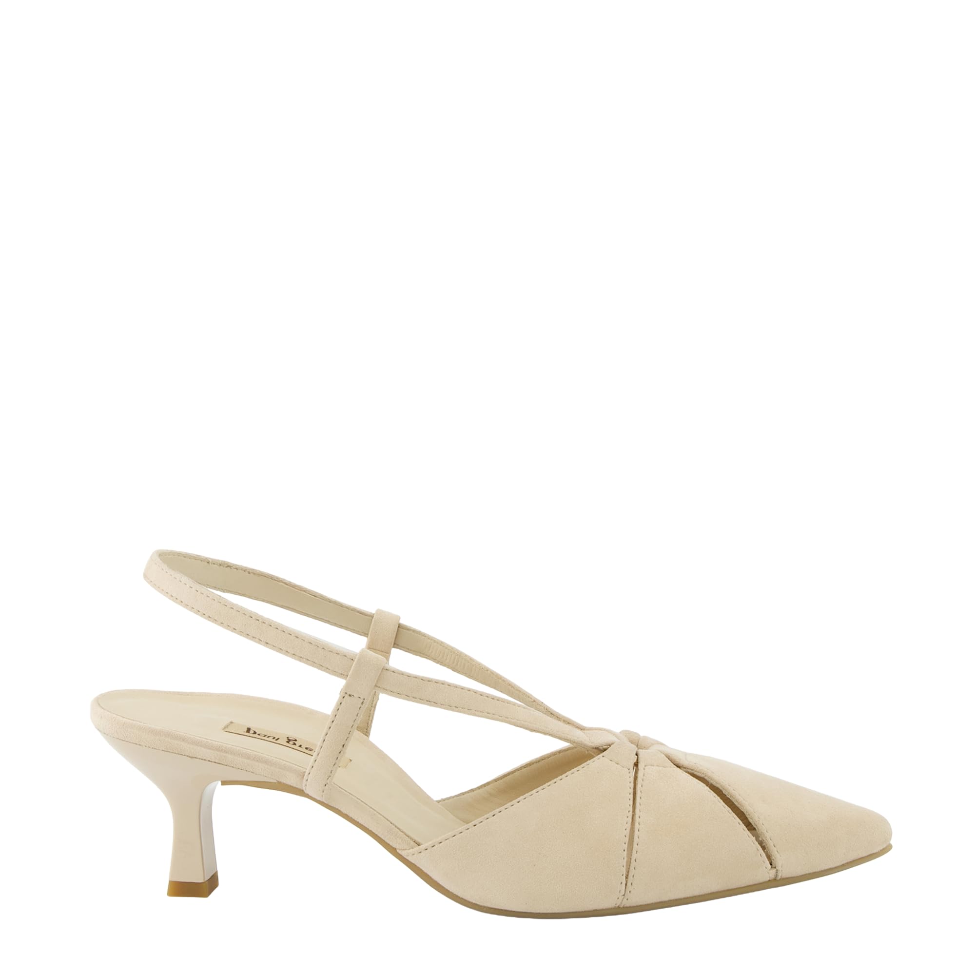 Paul Green Damen - Peeptoes & Slingpumps 6177-019 in beige Rauleder