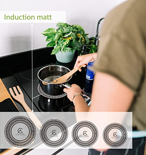 Protection plaque induction Caramont tapis silicone antidérapant et isolant 28cm x3