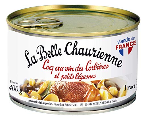  La Belle Chaurienne Plat Préparé Coq au Vin de...