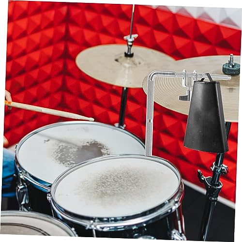 Soporte extensible ajustable para cowbell Vaguelly, abrazadera para hardware de batería y percusión, compatible con cowbells estándar miniatura 5