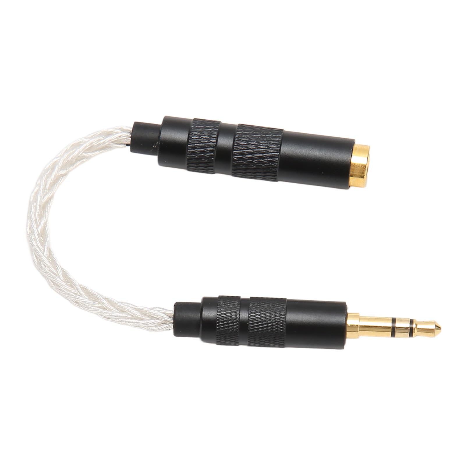 Ejoyous Cavo adattatore audio, 4,4 mm femmina bilanciato a 3,5 mm maschio bilanciato, cavo di prolunga stereo per cuffie