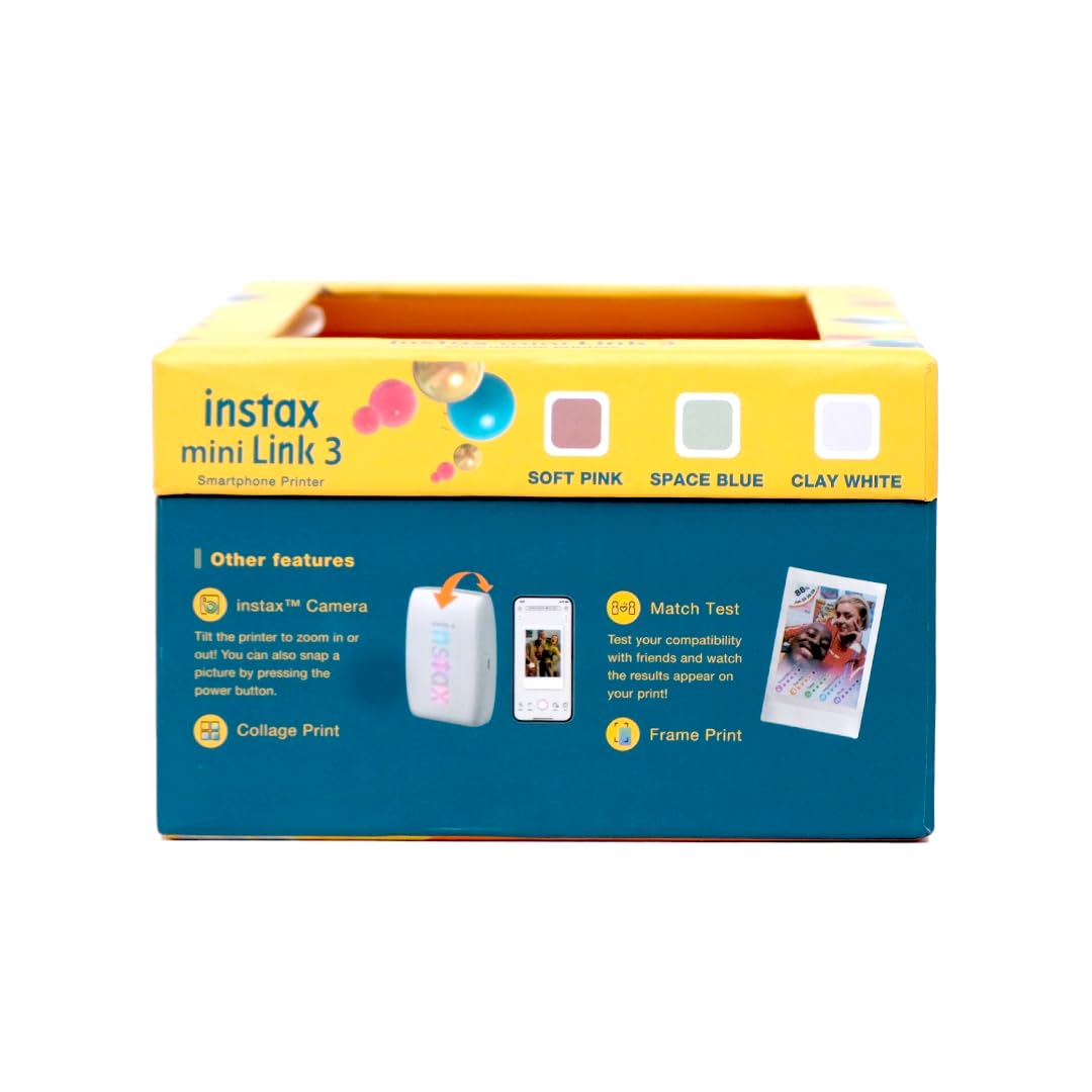 Fujifilm instax Mini Link 3 Smartphone Photo Printer Starter Kit