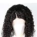 RULINDA Short Curly Wig Human Hair Brazilian Lace Front Human Hair Wigs With Baby Hair Pre Plucked Bleached Knots (10inch)