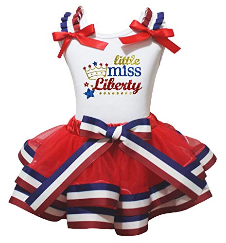 Cinta para camisa de pétalos Little Miss Liberty accesorio textil infantil para costura blusas