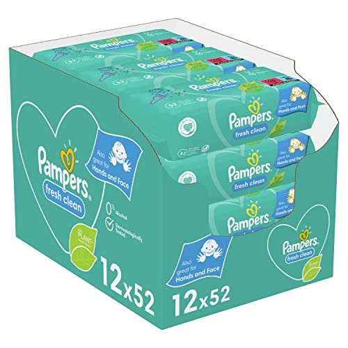 Pampers 81688057 - Fresh clean toallitas húmedas, unisex