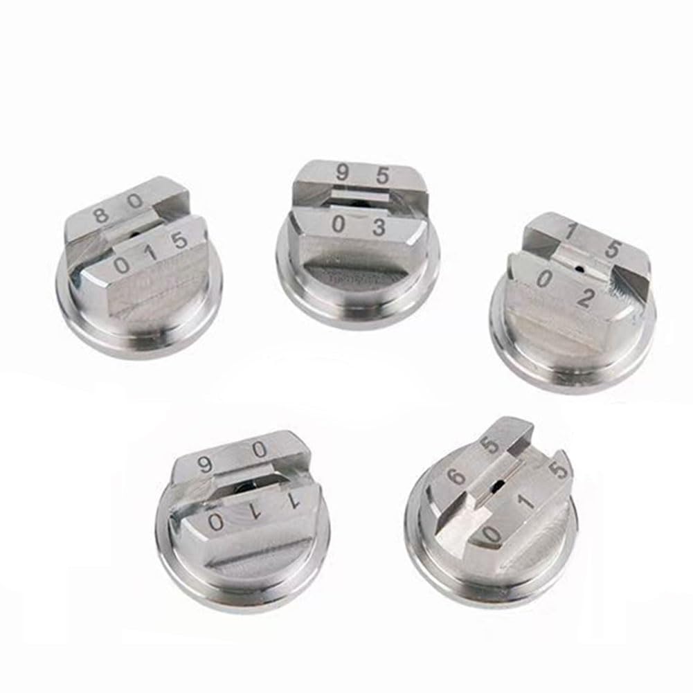 Buse de pulvérisation haute pression jet plat 15 degrés lot de 5 buses acier inoxydable