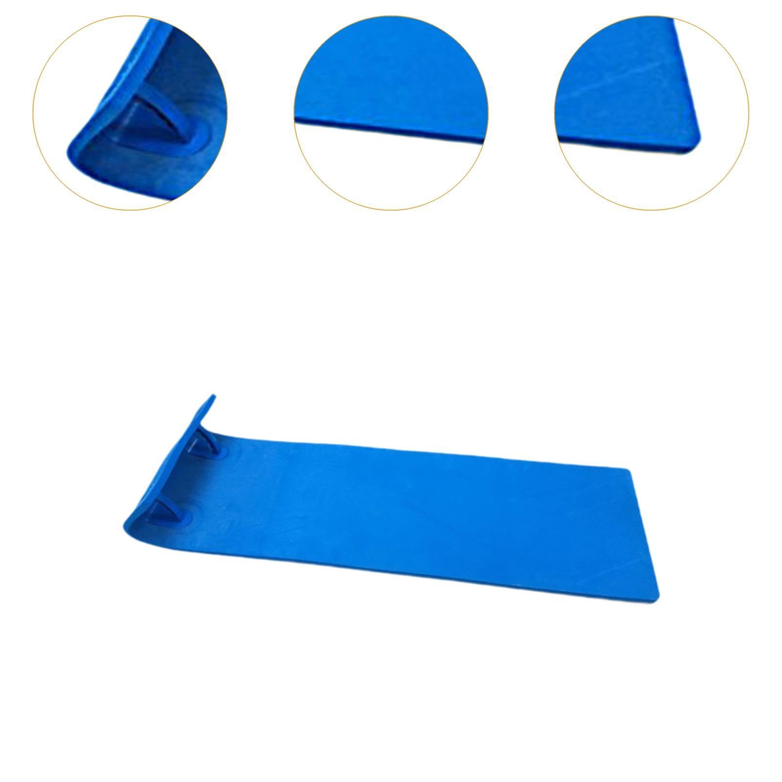harayaa Colchoneta Flotante Colchoneta de Agua para Piscina Alfombrilla Flotante con Asas Material EVA Resistente Adecuada para Adultos Juegos Recreativos