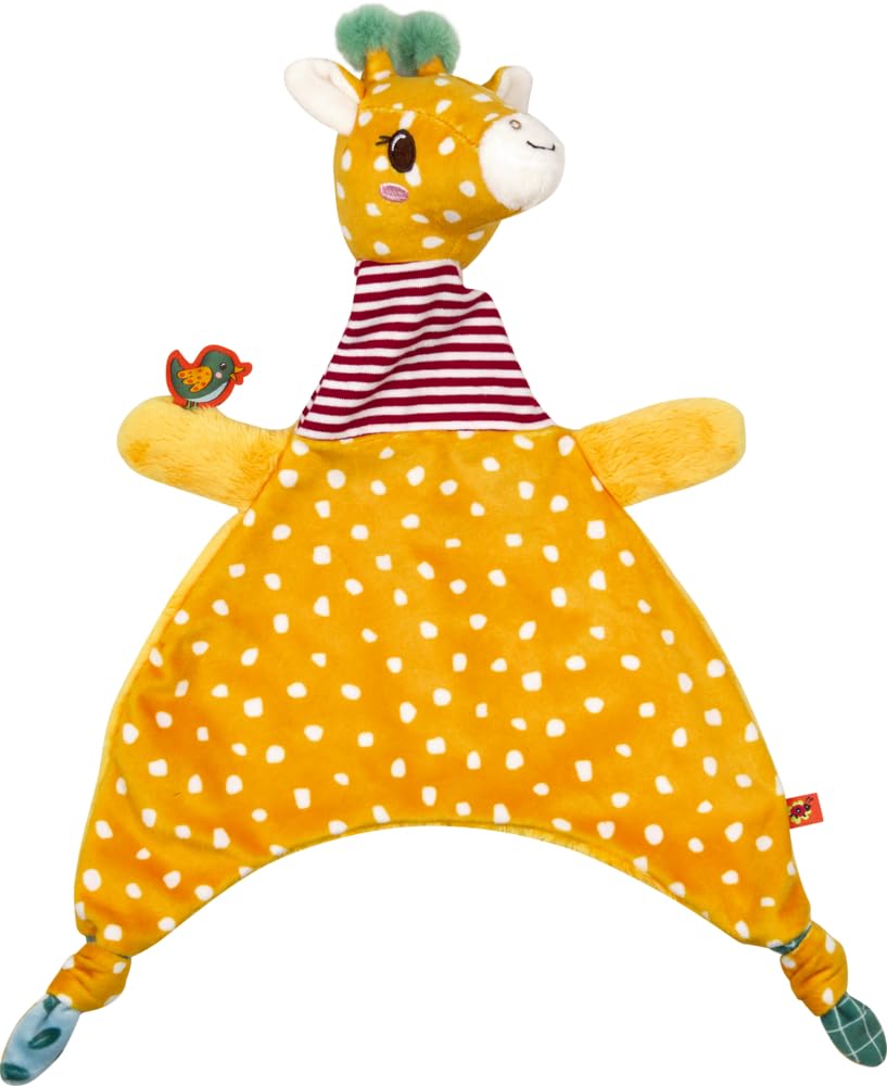 Doudou girafe Die Spiegelburg BabyGlück le complice des câlins