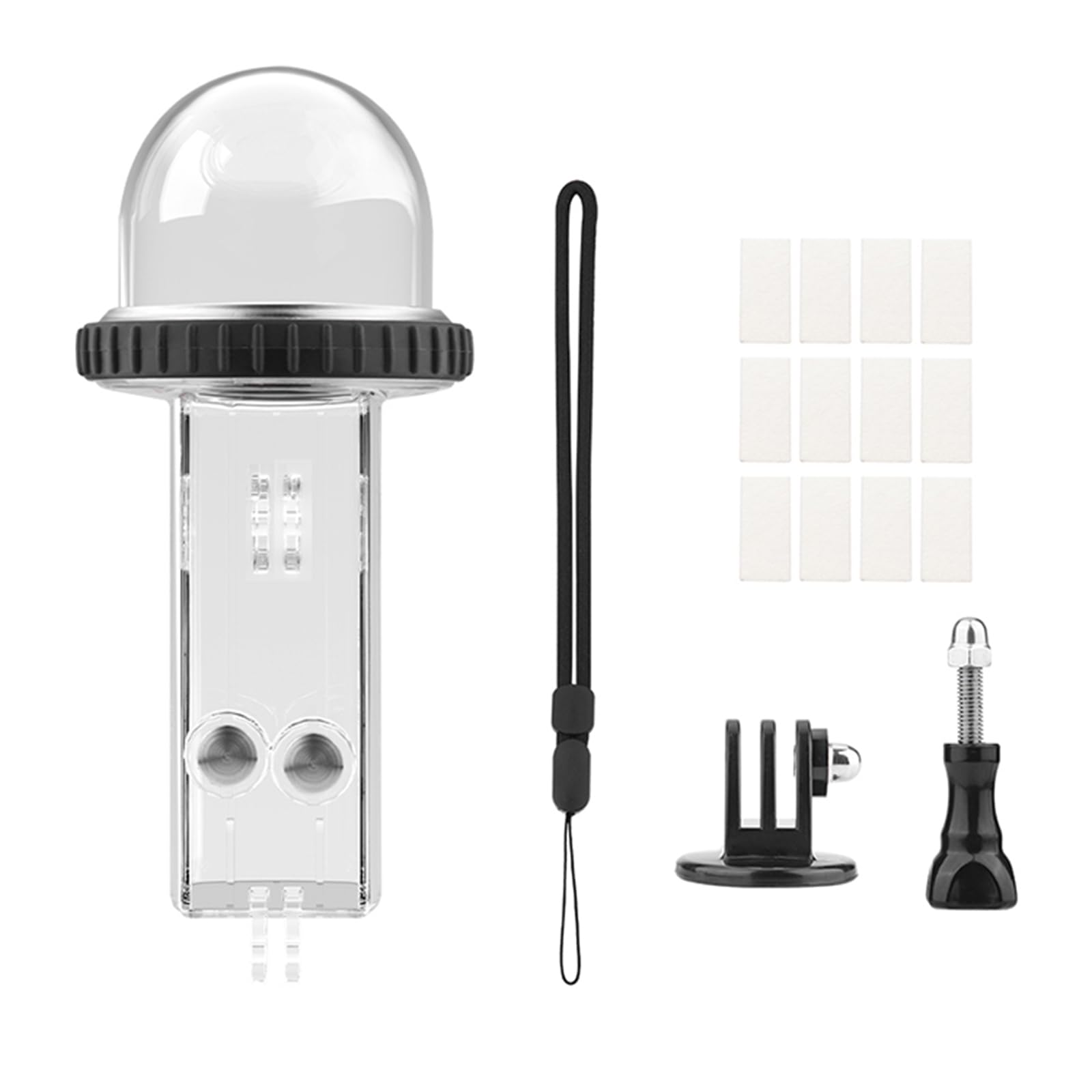 ZLYLVRC Waterproof Case for DJI Osmo Pocket 3 Camera,40M/131FT Underwater Diving Protective Shell Waterproof Housing Case Accessories Kit for Osmo Pocket 3