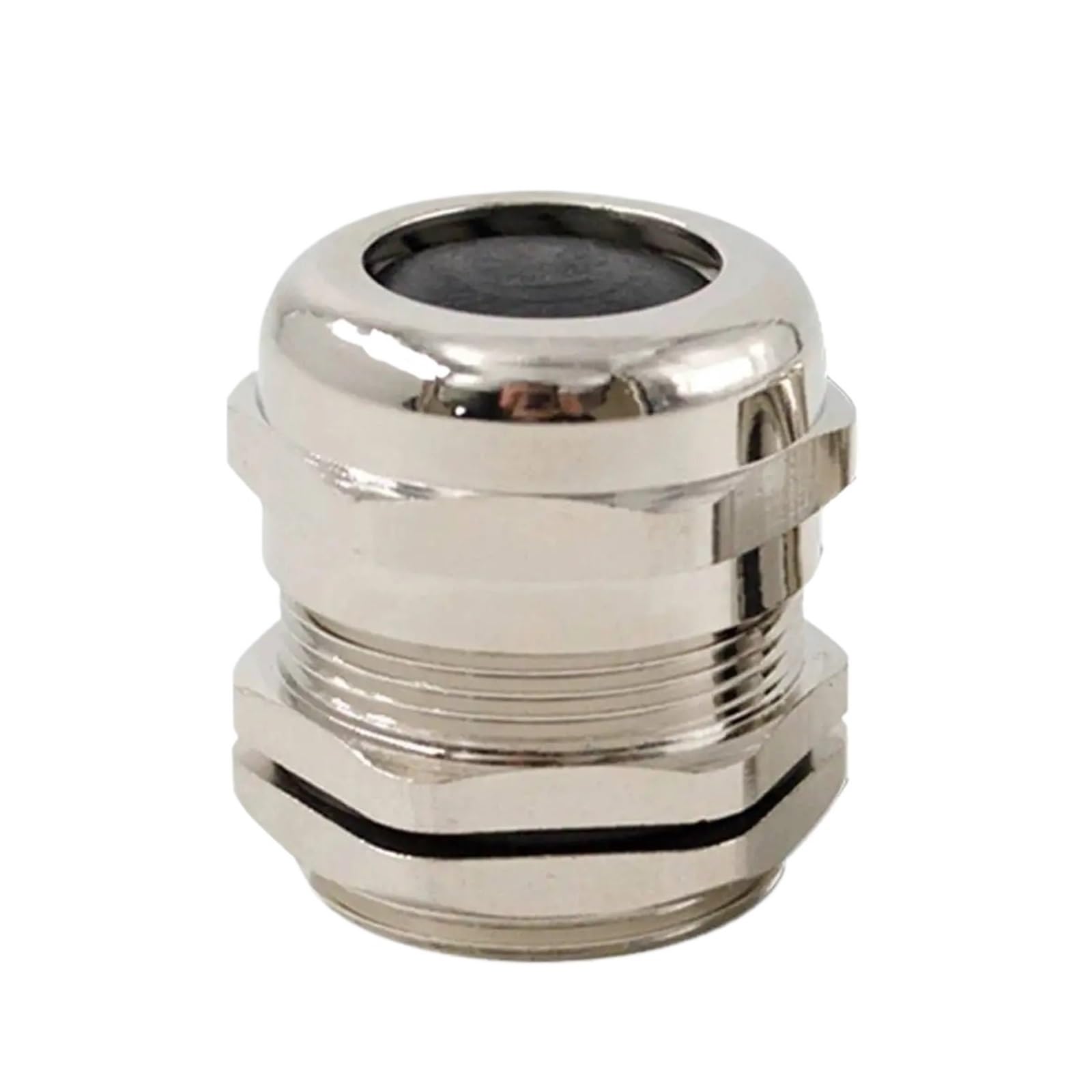20 pezzi M10*1 in ottone nichelato, giunto impermeabile for cavi, premistoppa in acciaio inossidabile 304, testa pressacavo PG