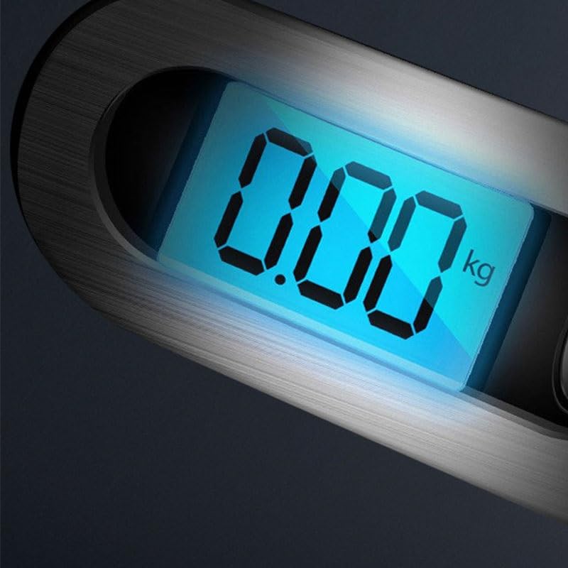 Portable Electronic Scale Mini Luggage Hook ABS LED Liquid Crystal Screen image 3