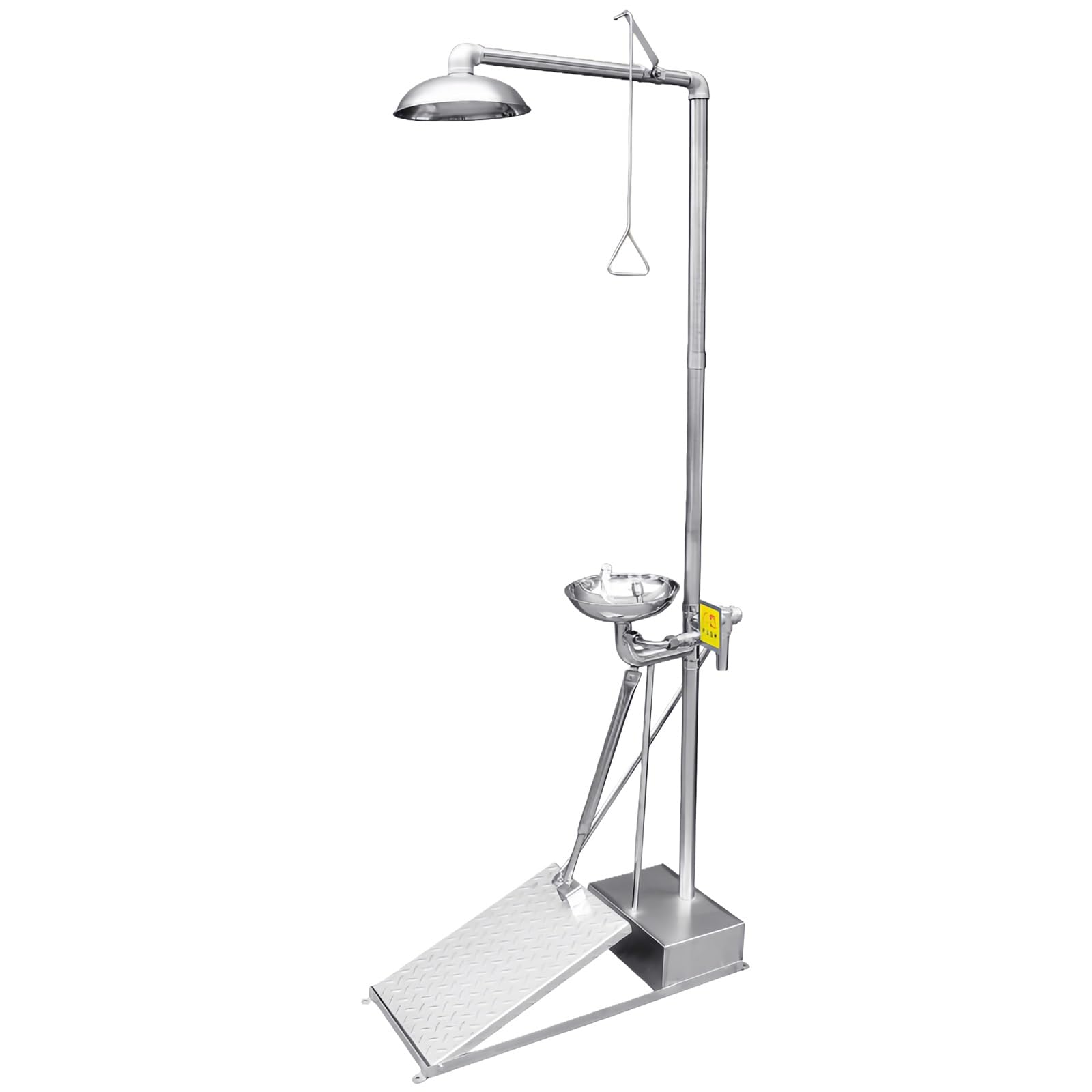ZTCHSENZT Safety Eyewash,Stainless Steel Modular Emergency Eye Wash and Shower Station, Industrial and Commercial Grade, Safety Eye Wash Station