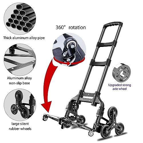 Carretilla de mano para escaleras 150 lbs capacidad miniatura 4