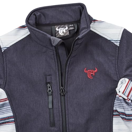 Boy's Reversed Serape Poly Shell Jacket2