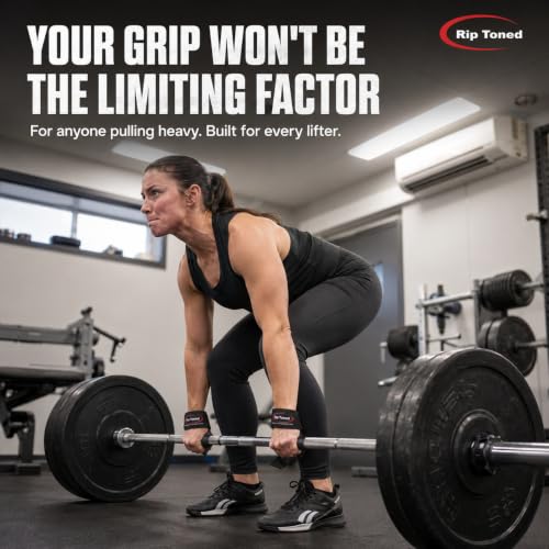 Image of Rip Toned Lasso Lifting Straps for Weightlifting, 23 inch Padded